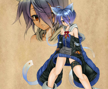 オリジナルキャラクター販売します オリジナルキャラクター ケモミミ娘 キャラクター作成 ココナラ