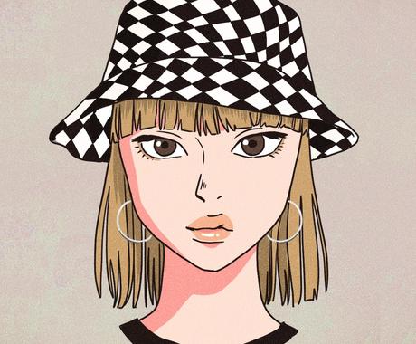 アニメのキャラ風 魅力的な似顔絵を描きます Snsのアイコンやプレゼント ウェルカムボードに 似顔絵作成 ココナラ