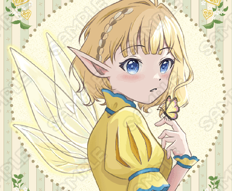 一枚絵・キービジュアル制作いたします 小物やモチーフなどを使って、ストーリー性を感じられる一枚を。 イメージ1
