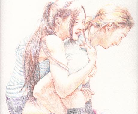 オトナめアートな似顔絵を描きます 構図や表情 髪型もご相談ください 似顔絵作成 ココナラ