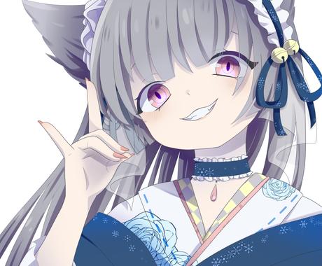 可愛くてキラキラした女の子を描きます 満足して頂けるよう 二人三脚でやっていけたらと思います イラスト作成 ココナラ