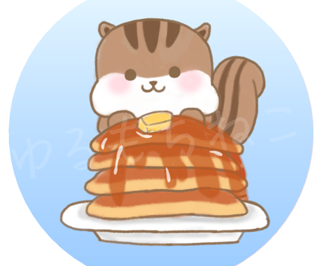 食べたくなる程可愛い動物 スイーツアイコン描きます 洋菓子でも和菓子でも ゆるくてふわふわの雰囲気に アイコン作成 ココナラ