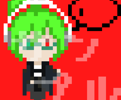 オリキャラ・VTuberさんのドットアニメ描きます 動画・スタンプ・ゲーム等、創作物の素材として幅広く対応！ イメージ2