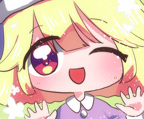 デフォルメかわいい萌えキャラアイコン描きます ツイッターなどに使用するアイコンがほしい方におすすめです アイコン作成 ココナラ