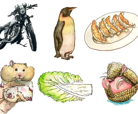 商用ok 水彩絵の具でなんでもイラスト描きます あたたかくて可愛い水彩イラスト イラスト作成 ココナラ