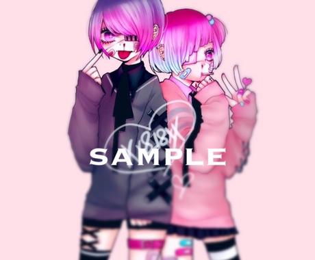 病みかわ メンヘラ Sns用アイコン承ります 自分だけのアイコンが欲しいあなたへ アイコン作成 ココナラ