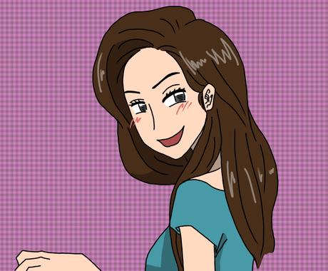 アイコン等にオススメ シンプル似顔絵作成します あなたの 可愛い かっこいい 面白い一面をシンプルな似顔絵に 似顔絵作成 ココナラ