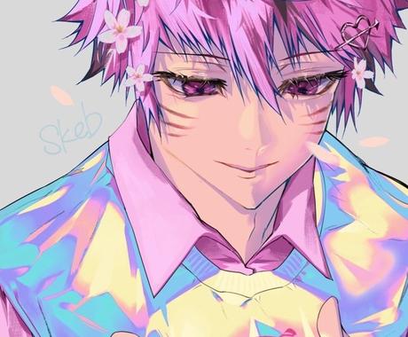 商用利用ok かっこいいかわいいイラスト描きます 動画サムネイル 表紙 キャラデザ 色々対応します イラスト作成 ココナラ