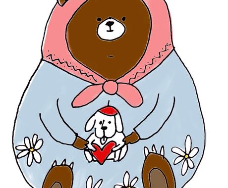 ゆるいヘタウマなオリジナルのマトリョーシカ描きます イラスト作成 ココナラ