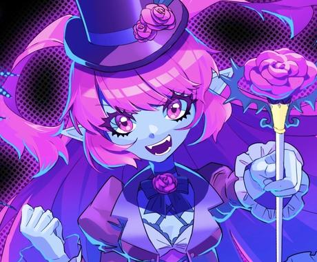 約一週間で納品 アイコンイラスト描きます 女の子 人外 ミニキャラ 似顔絵何でもご対応します アイコン作成 ココナラ