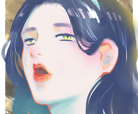 Snsアイコン作成承ります ブラシ塗り 厚塗りのオシャレなアイコン アイコン作成 ココナラ