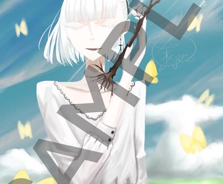 儚げな厚塗り風イラスト描きます 花や植物 白髪キャラ 性別不明キャラが得意です イラスト作成 ココナラ 儚げな厚塗り風イラスト描きます 花や植物 白髪キャラ 性別不明キャラが得意です イラスト作成 ココナラ