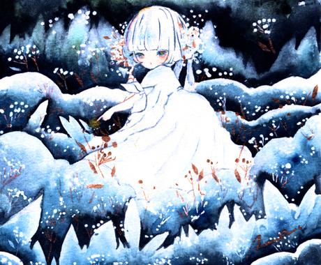 可愛い水彩イラストを描きます 水彩イラスト テクスチャが欲しい方へ イラスト作成 ココナラ