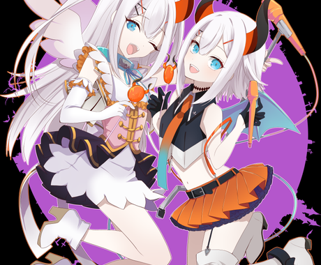 可愛い女の子のイラスト制作いたします アイコン サムネ Trpg ゲーム立ち絵など制作します イラスト作成 ココナラ