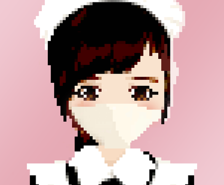 ドット絵のアニメ風アイコン画像つくります Sns用のプロフィールアイコンなどに アイコン作成 ココナラ