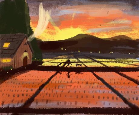 地元や 忘れたくない思い出の風景を描きます 大切な風景や景色をイラストにしませんか プレゼントもok イラスト作成 ココナラ