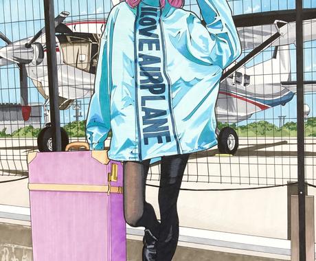 イラスト原画販売します 今まで描いてきたイラスト原画を額装して販売します イラスト作成 ココナラ