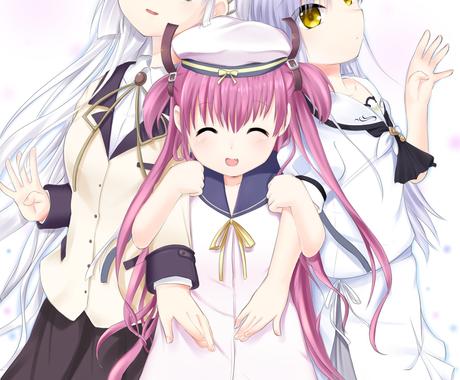 Key作品のイラスト描きます はやくて高クオリティ 絵柄指定も可 アイコン作成 ココナラ