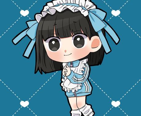 ミニキャラの可愛いアイコン描きます あなたにぴったりの絵を心を込めて丁寧に描きます アイコン作成 ココナラ