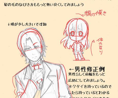 あなたのイラストを添削します 絵を描くのがもっとうまくなりたい プロを目指したいあなたへ その他 イラスト 漫画 ココナラ