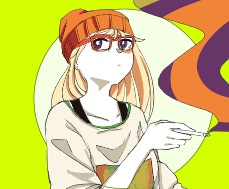 可愛いアイコン プロフィール絵を描きます Sns映えするきれいな色使いで 可愛い女の子のイラストです アイコン作成 ココナラ