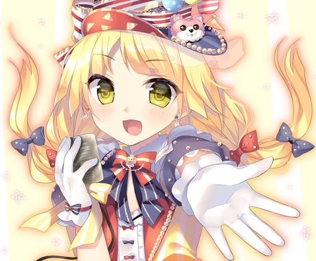 動画の立ち絵などに バストアップイラストができます 萌え系イラストがお好きな方に イラスト作成 ココナラ