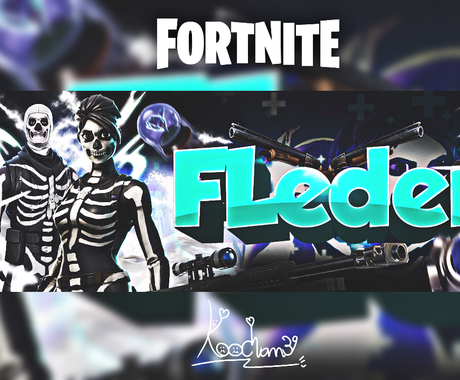 ツイッターヘッダーやユーチューブサムネイル作ります フォートナイト R6s Apexなどお好きなゲームで バナー ヘッダーデザイン ココナラ