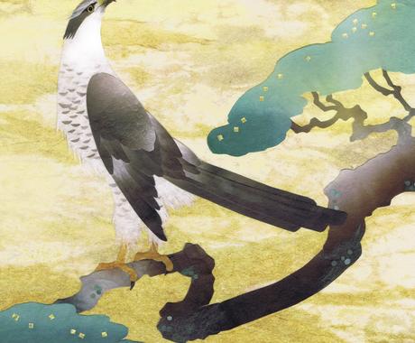サイズ 和紙貼り絵イラスト制作承ります 鳥 動物 自然をテーマにしたほっこり和風貼り絵イラスト イラスト作成 ココナラ