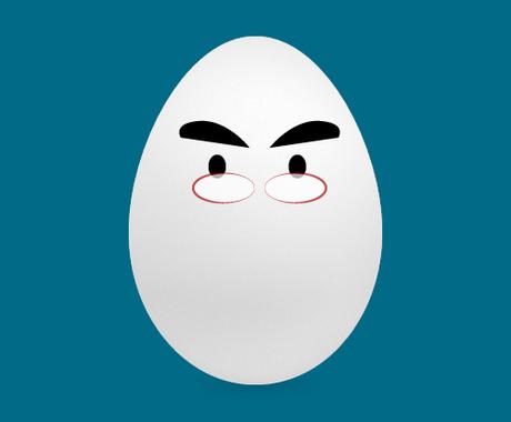 ツイッターの卵にあなたの顔orあのキャラクターの目を使ったオリジナルアイコンをつくります アイコン作成 ココナラ