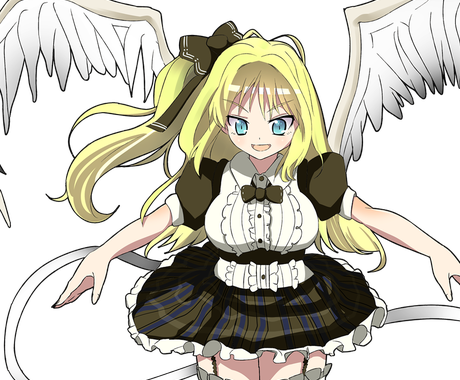 女の子キャラのイラスト制作いたします 商用二次使用可能 アイコン 立ち絵 キャラクターデザイン イラスト作成 ココナラ