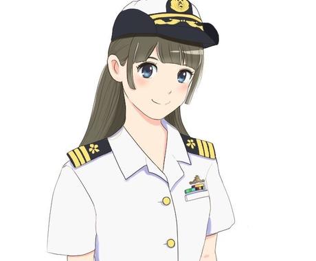 陸 海 空の軍服を着た似顔絵イラスト描きます 憧れの軍服アイコンが欲しい方におすすめです アイコン作成 ココナラ