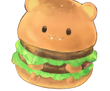 かわいい食べ物のイラスト承ります 商業利用可 あなただけの食べ物イラストを キャラクター追加も アイコン作成 ココナラ