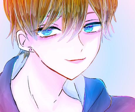 かっこいい男の子のアイコン作成します 加工あり なしもお選びいただけます 画像参照 アイコン作成 ココナラ