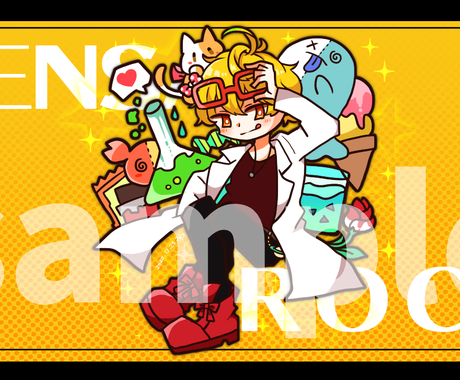 ハッキリ ポップで惹きつけるイラスト制作します サムネ絵 Mv絵 立ち絵など イラスト作成 ココナラ