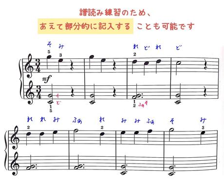 音大卒現役ピアノ講師が楽譜に音 ドレミ を書きます ただ書くだけでなく 譜読み力がつくようお手伝い致します 音声の編集 加工 ココナラ