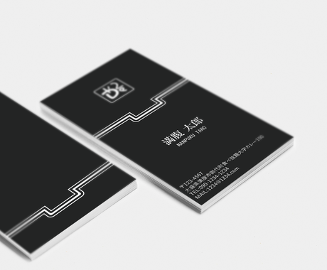 洗練されたデザインの名刺作成します 現役クリエイターによるスピード制作名刺デザイン 名刺作成 各種カードデザイン ココナラ