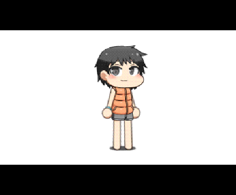 あなたの子(オリジナルキャラ)動かします あなたの子(オリジナルキャラ)が歩いたりします! イメージ1