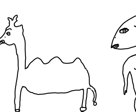 キモ可愛い動物を描きます 世界にひとつだけの奇跡を手に入れましょう その他 イラスト 漫画 ココナラ