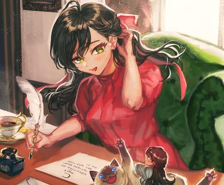 歌ってみた 同人誌表紙などイラスト全般お描きします 厚塗りイラストであなたの世界を広げます イラスト作成 ココナラ