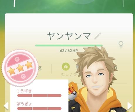 ポケモンgoの捕獲代行をします 個体値100 Tl30 の人のみ 高個体値 地域限定 その他 悩み 恋愛 話し相手 ココナラ