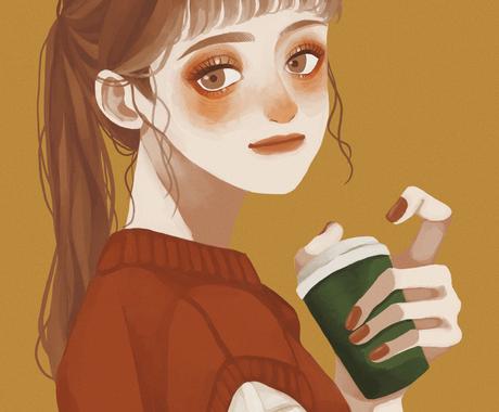 Snsのアイコン用のイラストや似顔絵を描きます 厚塗りやシンプルなものなど色々な絵柄に対応してます アイコン作成 ココナラ