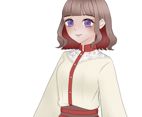 可愛いキャラクター デザインします Vtuber コテキャ等の立ち絵お手伝いします イラスト作成 ココナラ