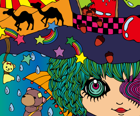 世界観のあるイラストお描きます 自身のイメージや理想 カラー等を1枚の作品に イラスト作成 ココナラ
