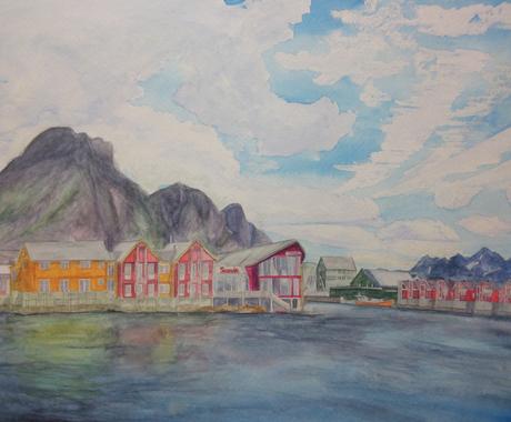 原画 額縁提供 美しい風景画をお渡しします 公募で賞をいただきました 思い出の場所を絵にしませんか その他 イラスト 漫画 ココナラ