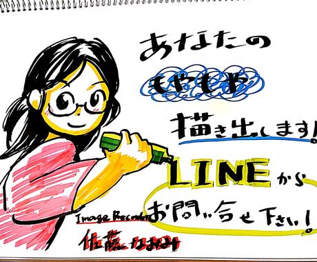 90分 悩み 自己紹介 事業内容をイラスト化します マインドマップ グラレコ イラストでお話の内容を絵にします その他 イラスト 漫画 ココナラ