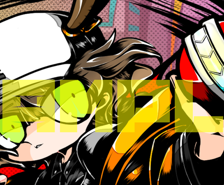 Twitterのヘッダーイラストお描きします カートゥーン寄りデフォルメ 黒ベタ多め着色で作成します イラスト作成 ココナラ