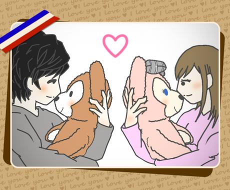 可愛いゆるキャラ似顔絵作成します アイコン ロック画面 ヘッダー Pg等 アイコン作成 ココナラ