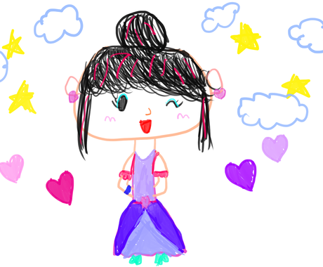 小学生 2年生 がパソコンでイラストを描きます 小学生らしいタッチで書くイラストが必要な方はご利用ください イラスト作成 ココナラ