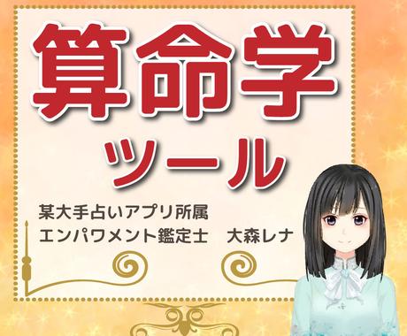 算命学ソフトを使って命式を簡単に出します 生年月日を入力するだけで 誰でも鑑定することができます 占いのやり方 アドバイス ココナラ