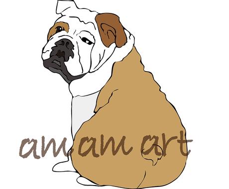 うちの子 犬 猫ちゃん のイラストを作成します 愛犬 愛猫 うちの子写真でイラスト作成 イラスト作成 ココナラ